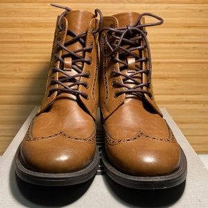 Men’s Unlisted by Kenneth Cole Cognac Boots